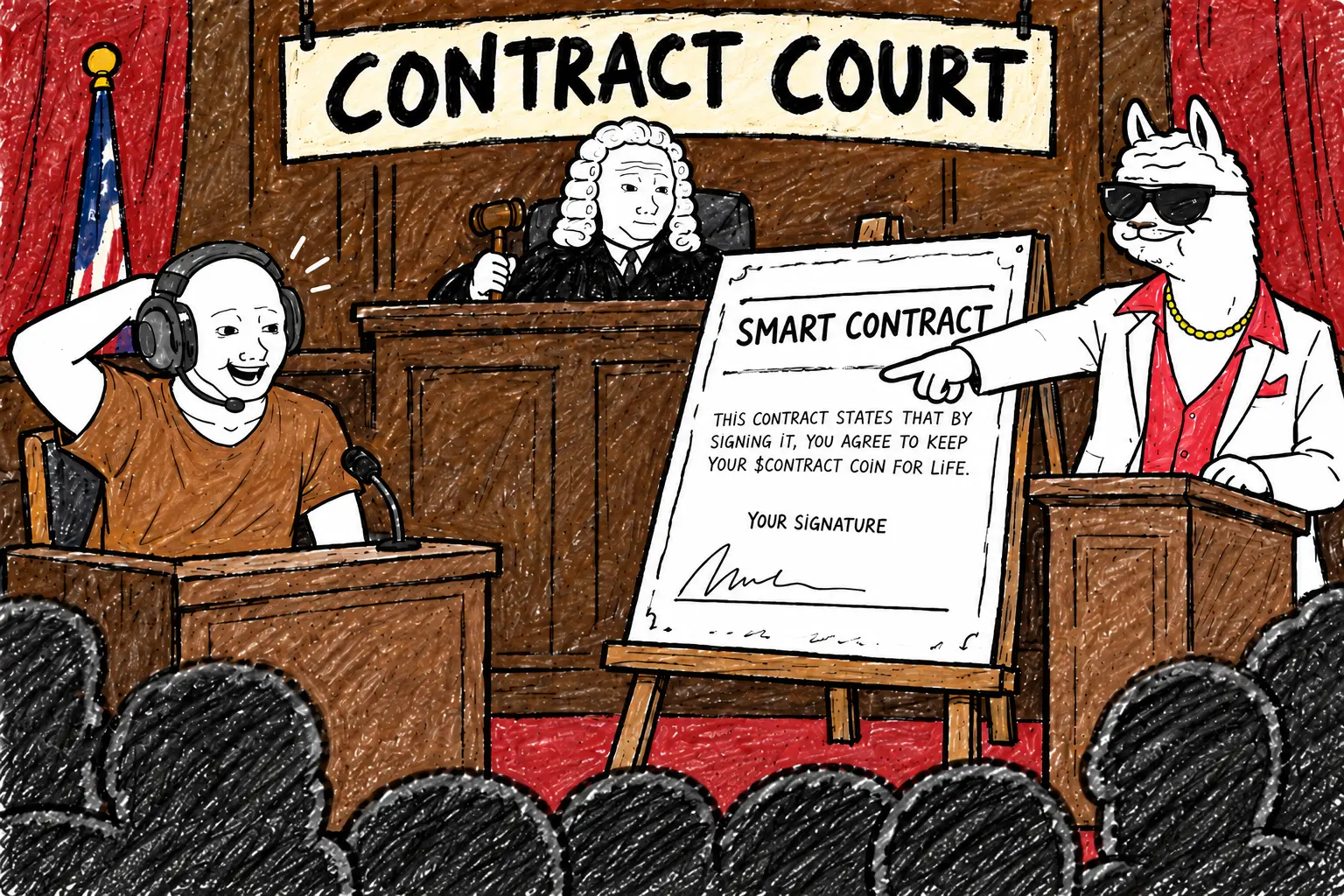 Contract court in session